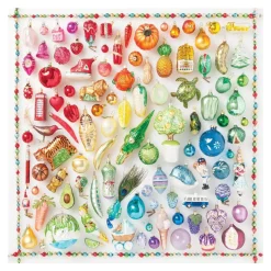 Galison Rainbow Ornaments 500 Piece Jigsaw Puzzle