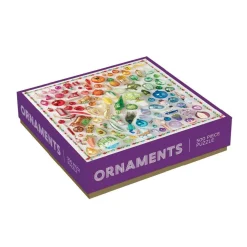 Galison Rainbow Ornaments 500 Piece Jigsaw Puzzle