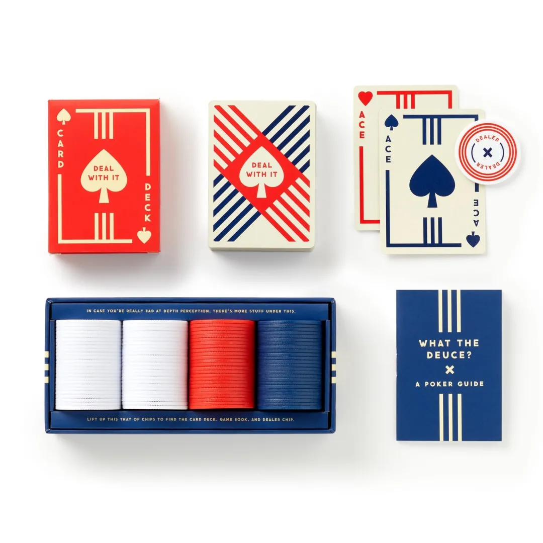 Galison Raise The Stakes Poker Game Set