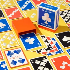 Galison Read 'Em and Weep Playing Card Set