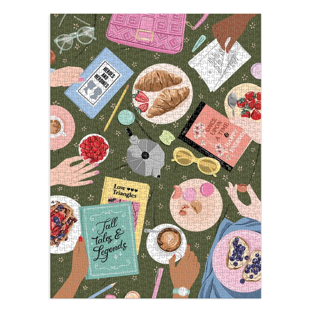 Galison Reader's Society 1000 Piece Puzzle