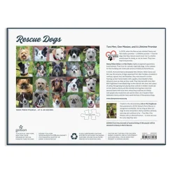 Galison Rescue Dogs 1000 Piece Puzzle
