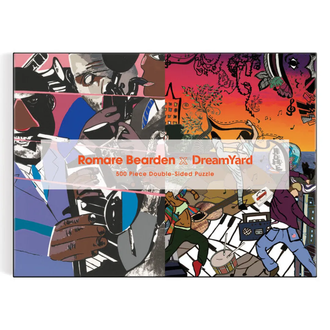 Galison Romare Bearden x DreamYard 500 Piece Double-Sided Puzzle