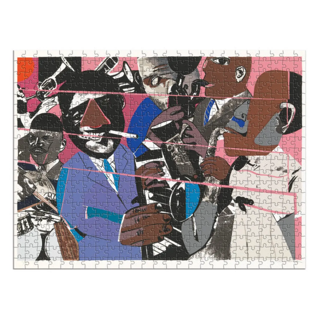 Galison Romare Bearden x DreamYard 500 Piece Double-Sided Puzzle