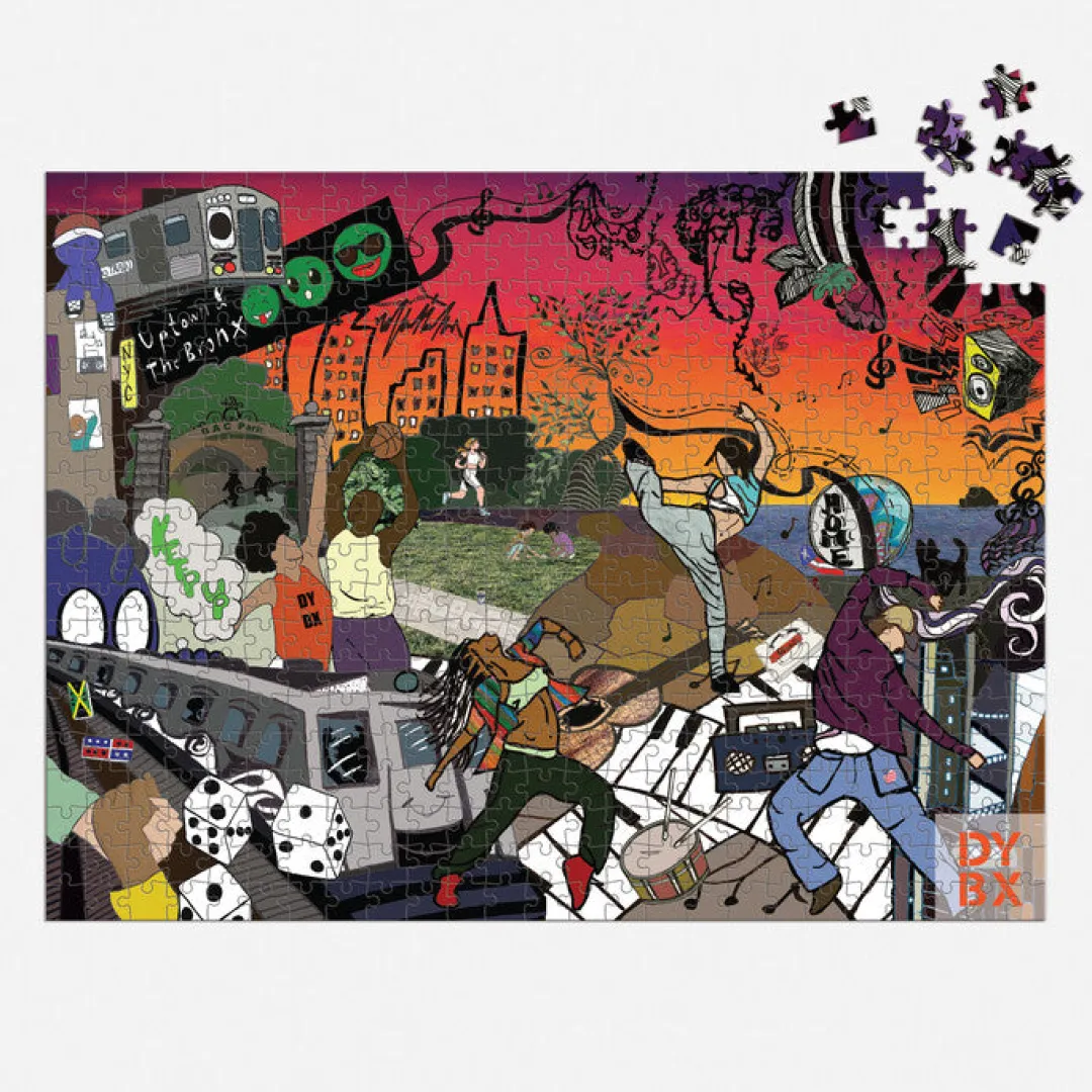 Galison Romare Bearden x DreamYard 500 Piece Double-Sided Puzzle
