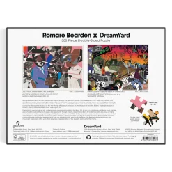 Galison Romare Bearden x DreamYard 500 Piece Double-Sided Puzzle