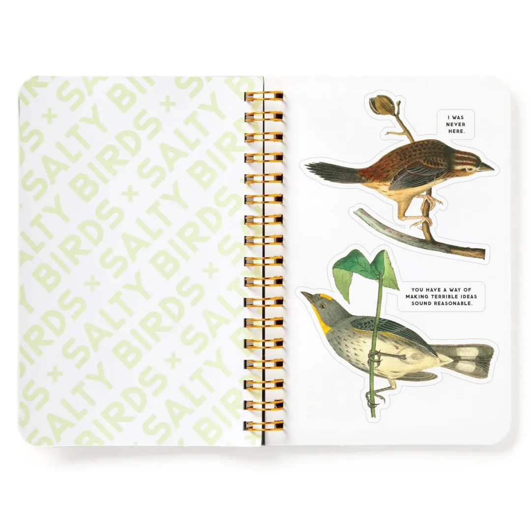 Galison Salty Birds Sticker Book
