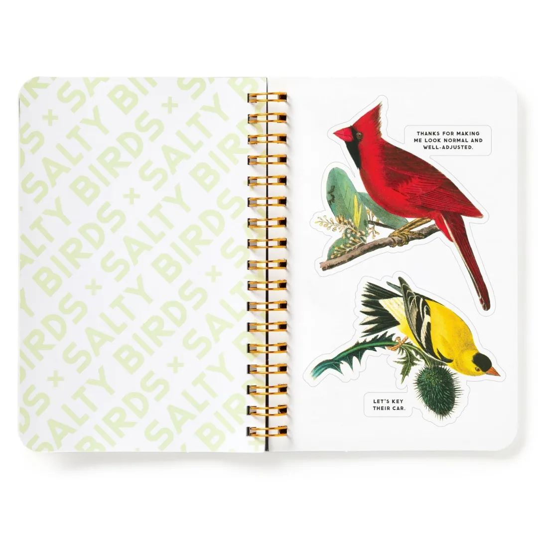 Galison Salty Birds Sticker Book