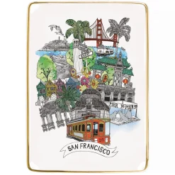 Galison San Francisco Porcelain Tray