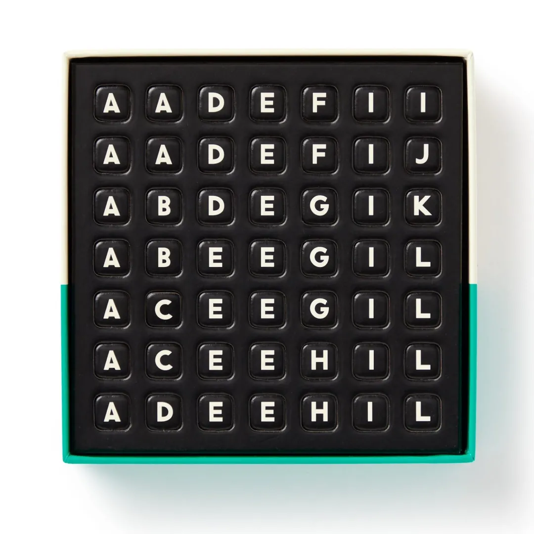 Galison Scrumble Magnetic Fridge Game