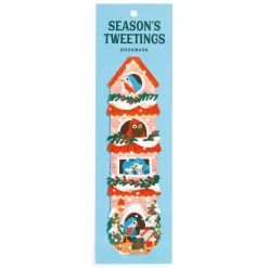 Galison Season's Tweetings Paper Bookmark