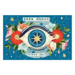 Galison Seek Magic Every Day 128 Piece Matchbox Puzzle