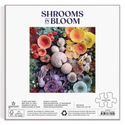 Galison Shrooms in Bloom 500 Piece Puzzle