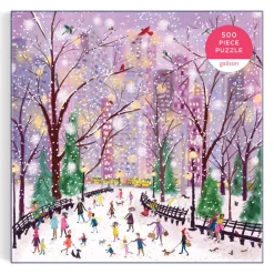 Galison Snowy Night 500 Piece Puzzle