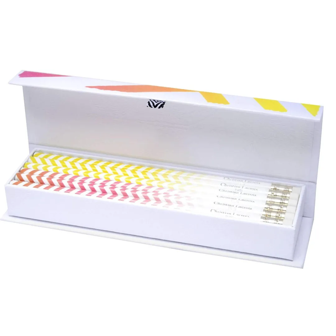 Galison Sol Y Sombra Pencil Set Sunset Yellow