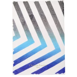 Galison Sol Y Sombra Sunrise Blue Embossed Paseo Notebook