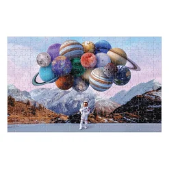 Galison Space Bound 300 Piece Lenticular Jigsaw Puzzle