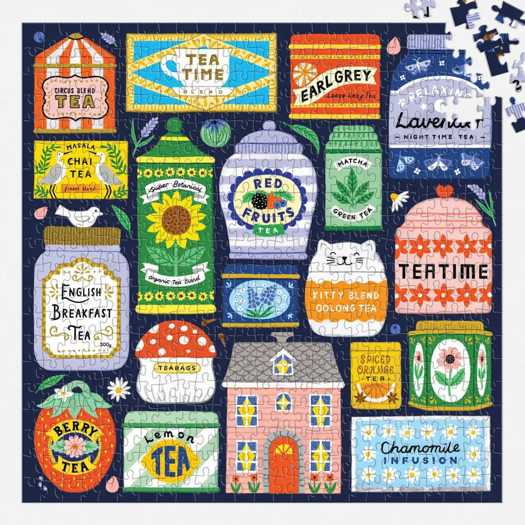 Galison Spot of Tea 500 Piece Puzzle
