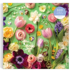 Galison Springtime Petals 500 Piece Puzzle