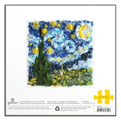 Galison Starry Night Petals 500 Piece Jigsaw Puzzle