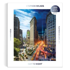 Galison Stephen Wilkes Day To Night Flatiron 1000 Piece Puzzle