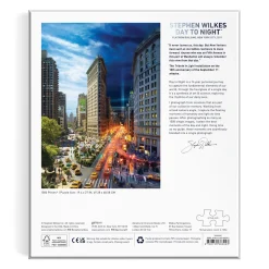 Galison Stephen Wilkes Day To Night Flatiron 1000 Piece Puzzle