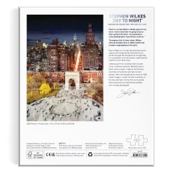Galison Stephen Wilkes Day To Night Washington Square Park 1000 Piece Puzzle