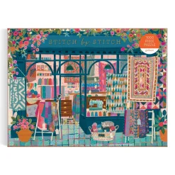 Galison Stitch by Stitch 1000 Piece Puzzle