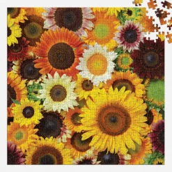 Galison Sunflower Blooms 500 Piece Puzzle