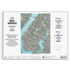 Galison The Big Apple 1000 Piece Maze Puzzle