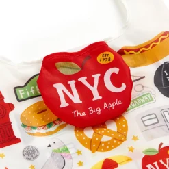 Galison The Big Apple Packable Nylon Tote Bag
