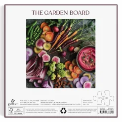 Galison The Garden Board 500 Piece Puzzle