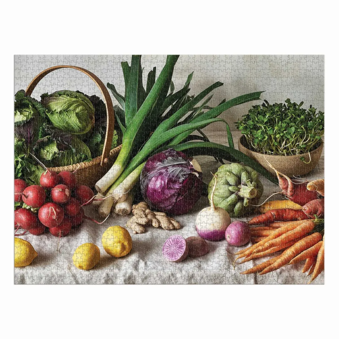 Galison The Greenmarket Table 1500 Piece Puzzle