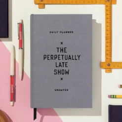 Galison The Perpetually Late Show Undated Standard Planner
