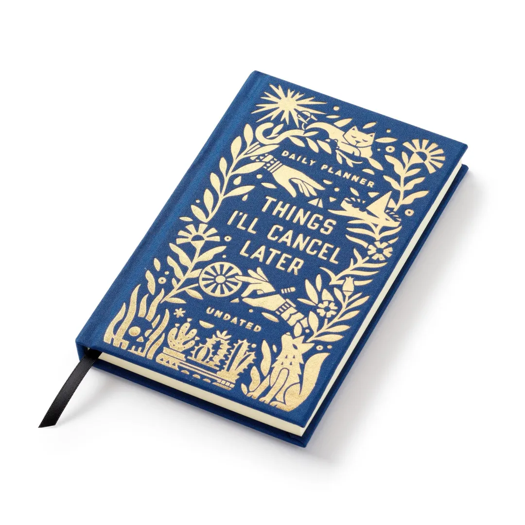 Galison Things I'll Cancel Later Undated Mini Planner