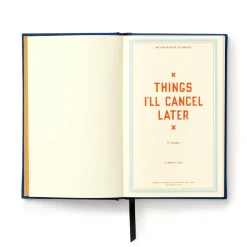 Galison Things I'll Cancel Later Undated Mini Planner