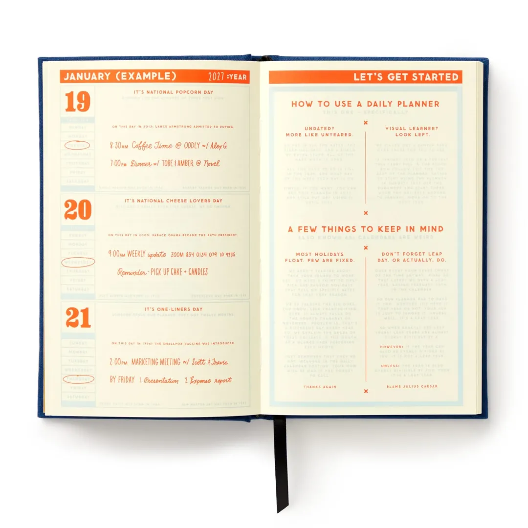 Galison Things I'll Cancel Later Undated Mini Planner