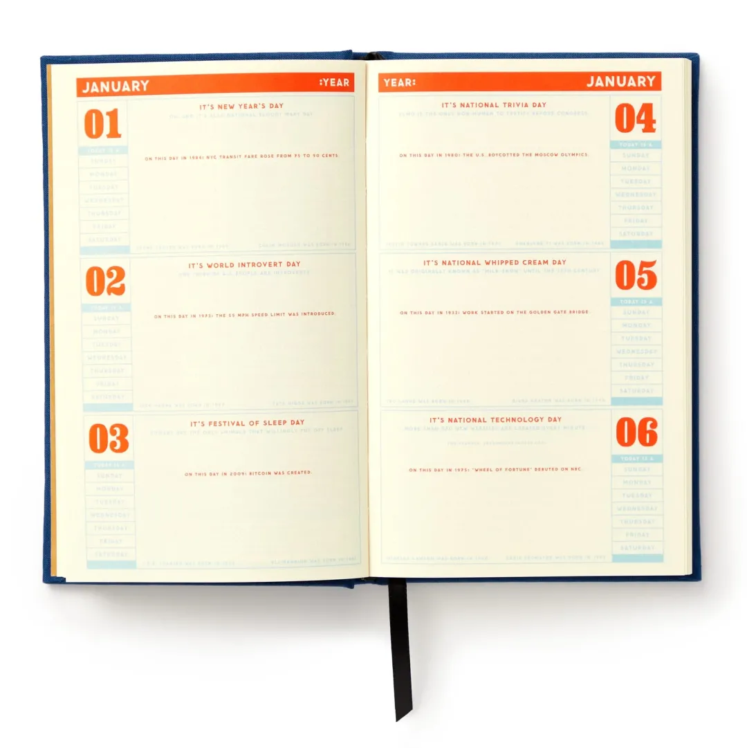 Galison Things I'll Cancel Later Undated Mini Planner