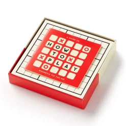 Galison Tic Tac No Magnetic Fridge Game