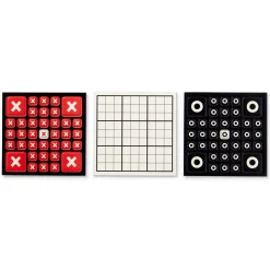 Galison Tic Tac No Magnetic Fridge Game