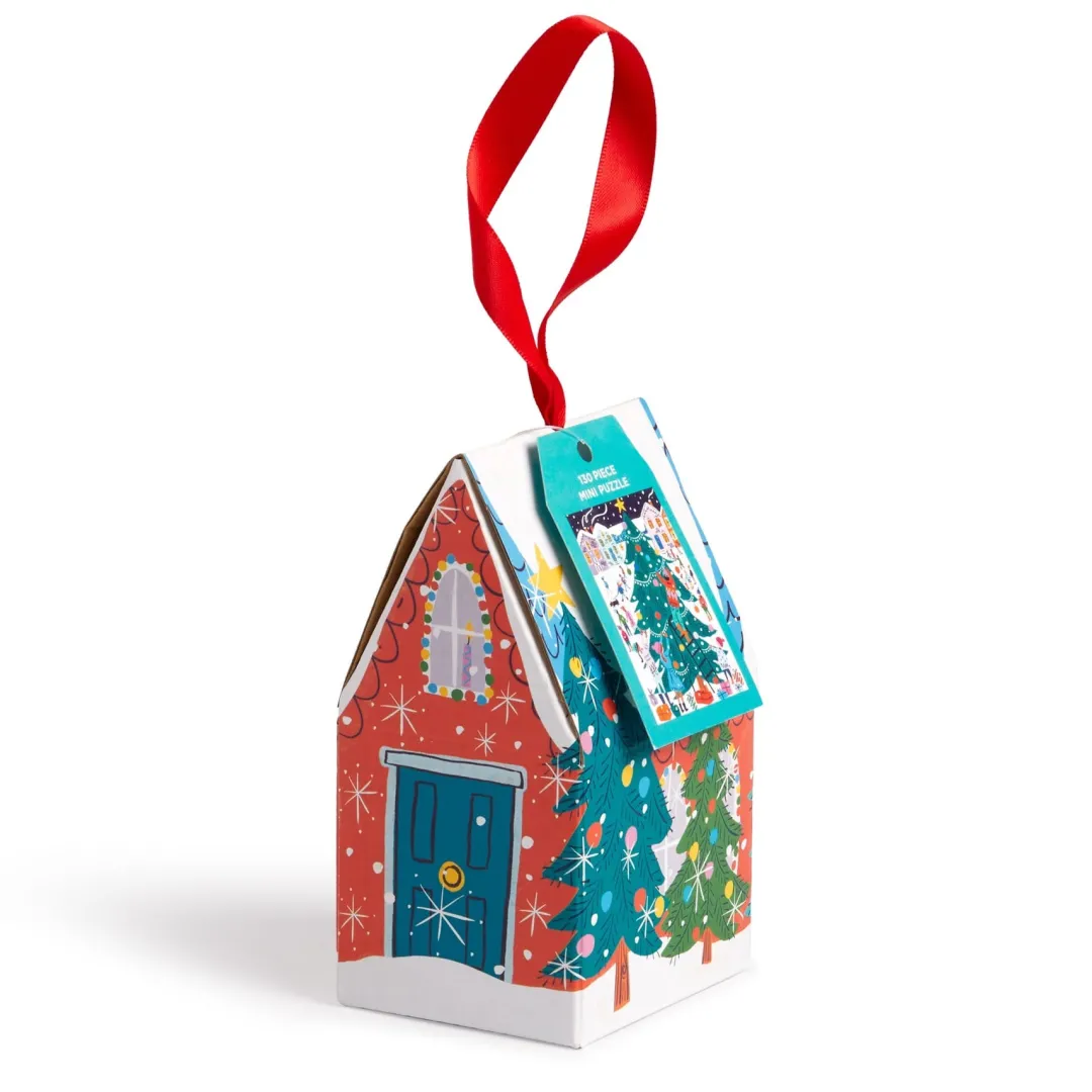 Galison Tree Decorating 130pc Puzzle Ornament