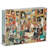 Galison Tribuna of the Uffizi Meowsterpiece of Western Art 1500 Piece Jigsaw Puzzle