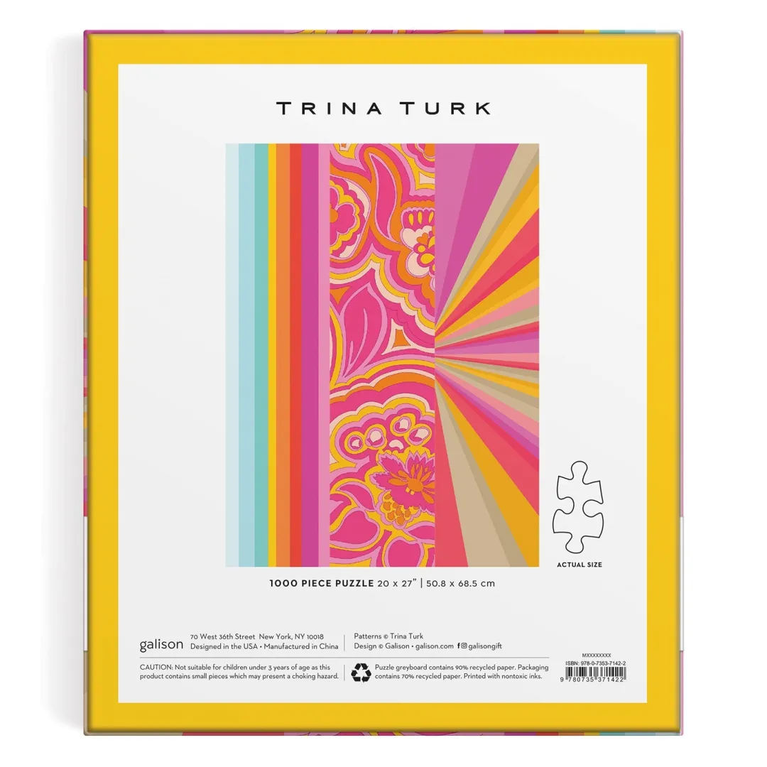 Galison Trina Turk 1000 Piece Puzzle