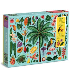 Galison Tropics 1000 Piece Puzzle with Shaped Pieces