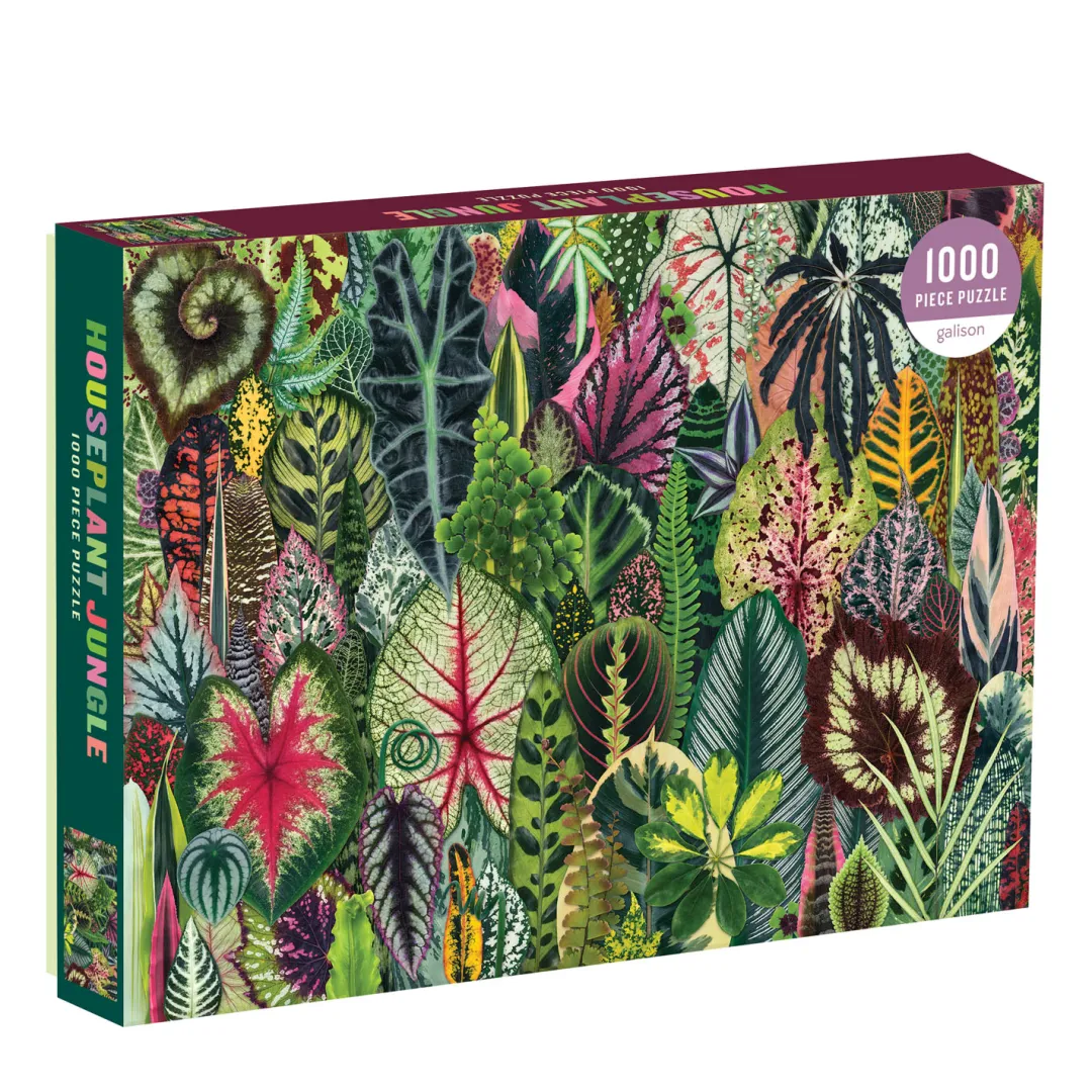 Galison Troy Litten Houseplant Jungle 1000 Piece Jigsaw Puzzle