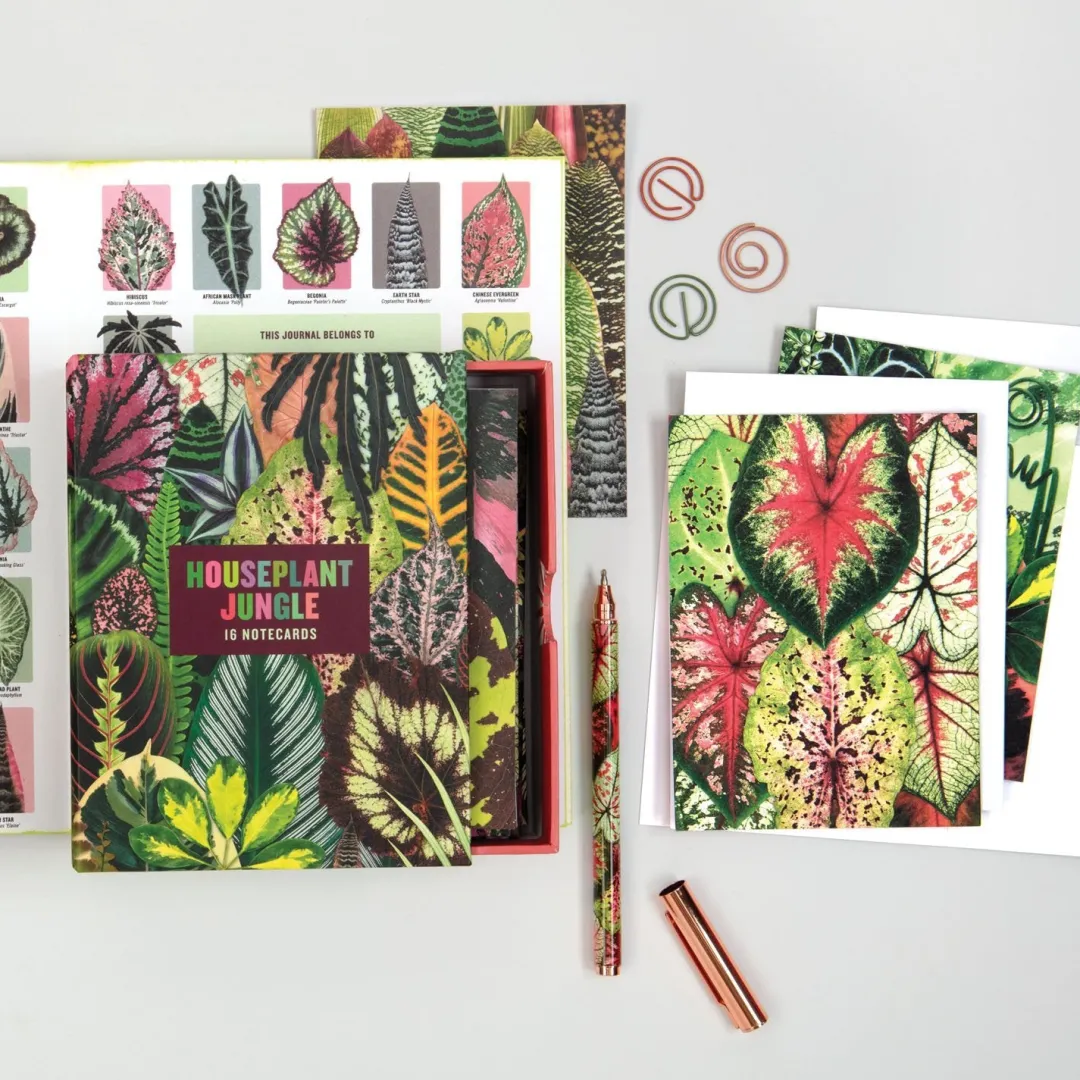 Galison Troy Litten Houseplant Jungle Pen Set