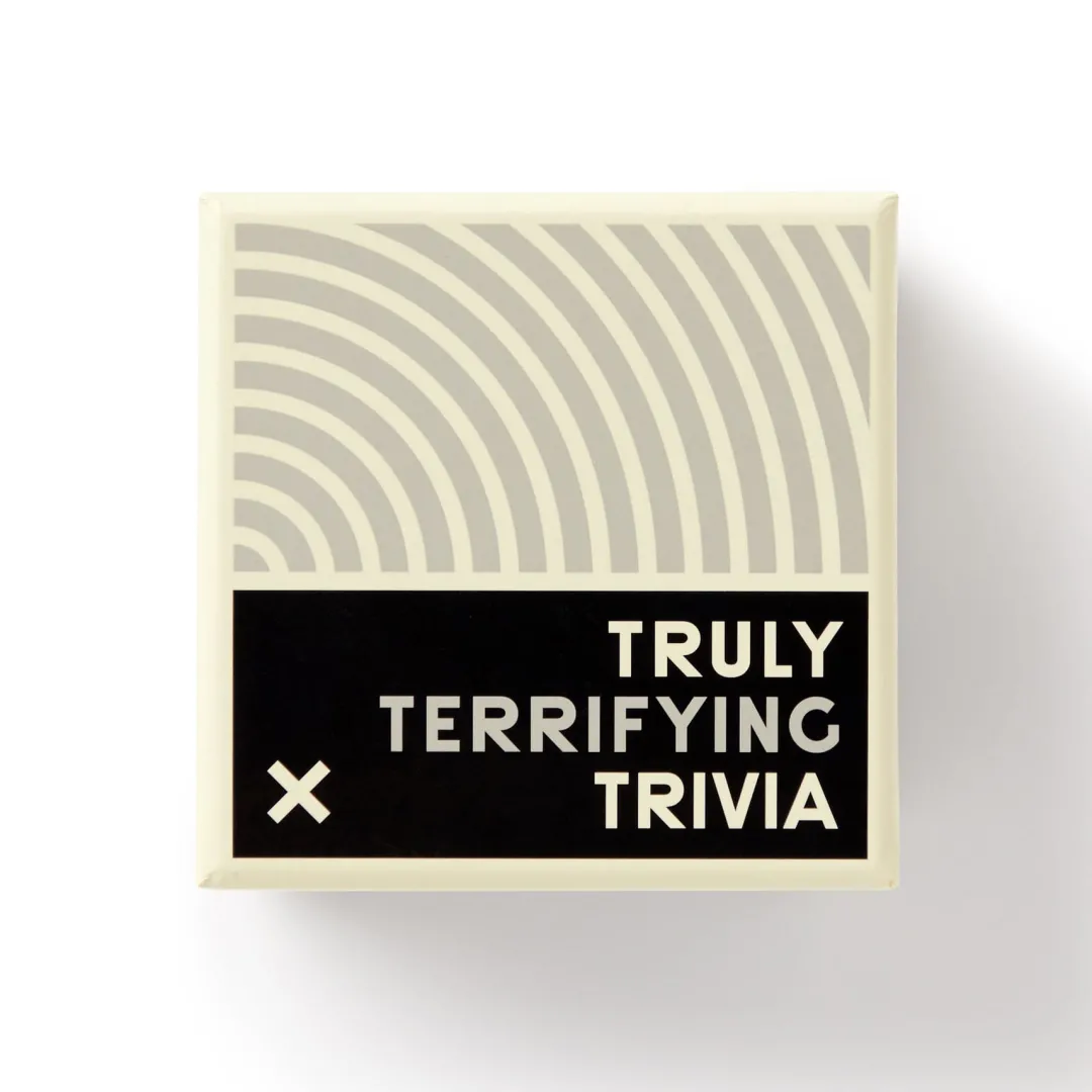 Galison Truly Terrifying Trivia