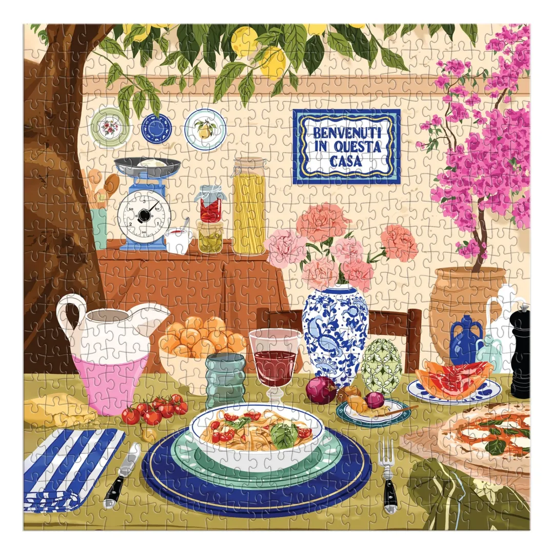 Galison Tuscan Afternoon 500 Piece Puzzle