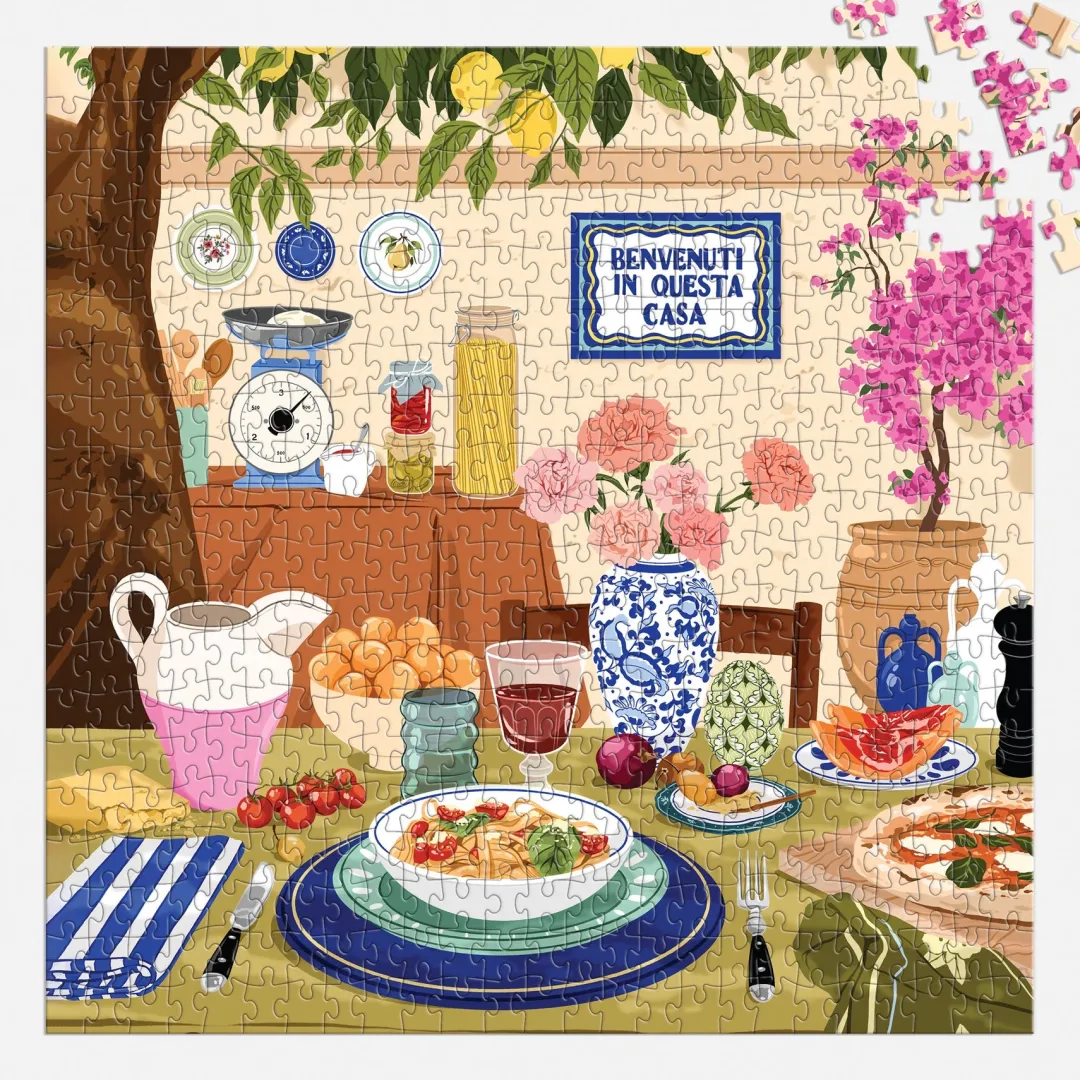 Galison Tuscan Afternoon 500 Piece Puzzle
