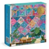 Galison Victoria Ball Quilter's Corner 1000 Piece Foil Puzzle